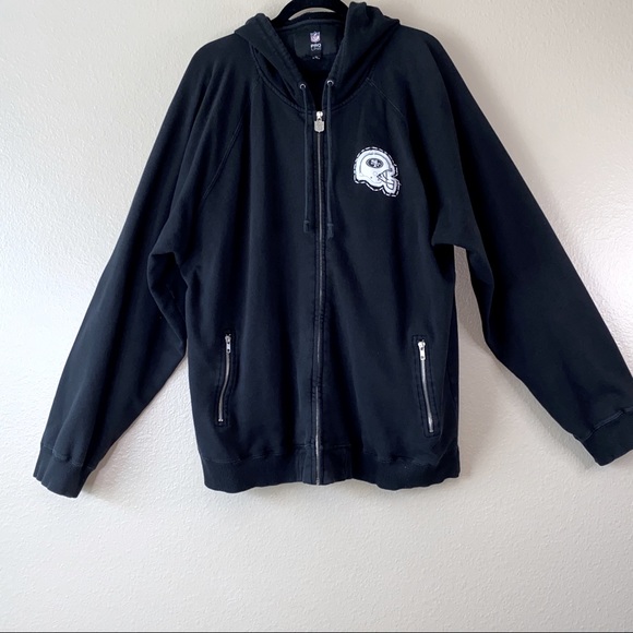 San Francisco 49ers NFL Full Zipper Hooded Jacket - Picture 2 of 12